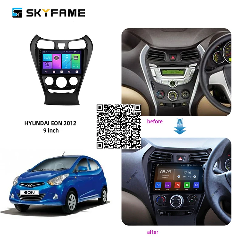 

For Hyundai Eon 2012 Car Radio Stereo Android Multimedia System GPS Navigation DVD Player