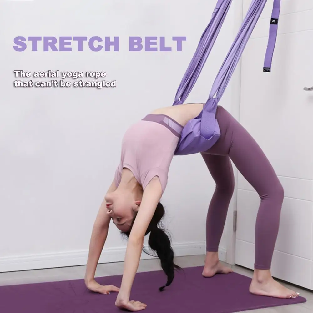 

Yoga Rope Elastic Removable Flexibility Workout Back Bend Trainer Band for Dance