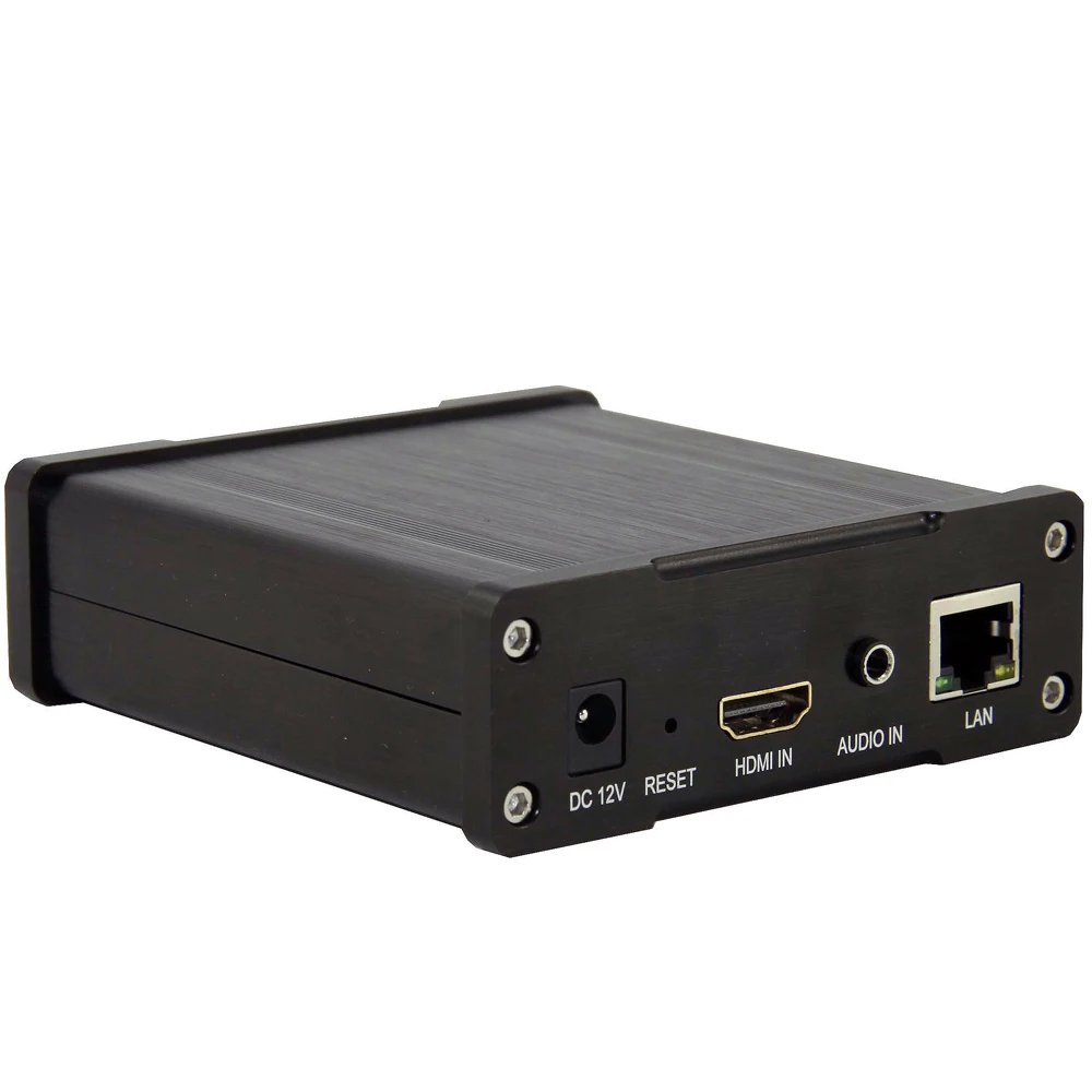 HEVC UHD 4K HDMI видео аудио кодировщик H.264 H.265 IPTV прямой трансляции RTMP к RTSP HLS UDP