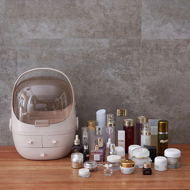 DJLJLZWE модный прозрачный раскладной косметический Чехол Коробка для хранения 3