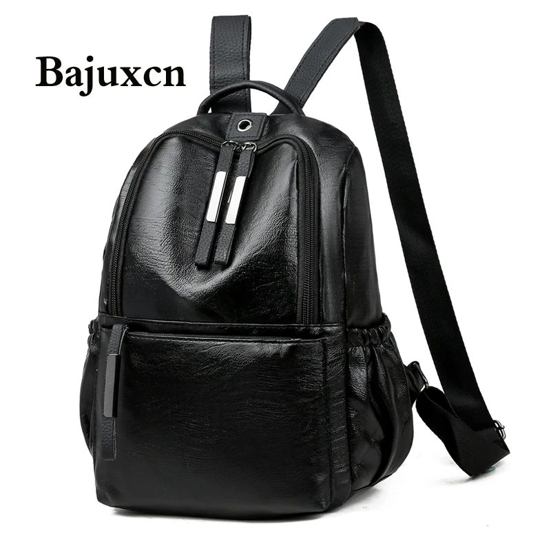 Высококачественный рюкзак из мягкой искусственной кожи новинка 2020 простая