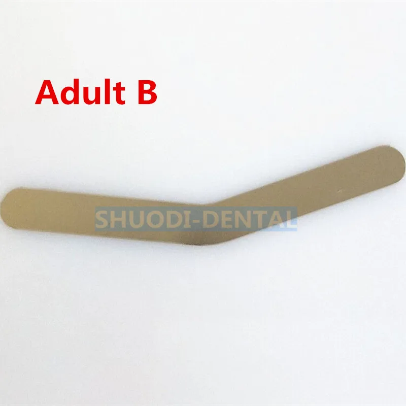 20 pcs Adult B 10 шт./упак. Стоматологический Продукт материалы стоматологические матрицы группы и удобство в использовании композитов Нержавеющая сталь матрицы полосы отбеливание зубов инструмент - Цвет: 20 pcs Adult B