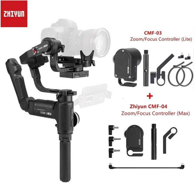 Красный Zhiyun Crane 3 Lab 3-осевой беспроводной ручной стабилизатор ViaTouch для sony A7M3 A7R3, Canon 1DX II 6D, Nikon DSLR - Цвет: Красный