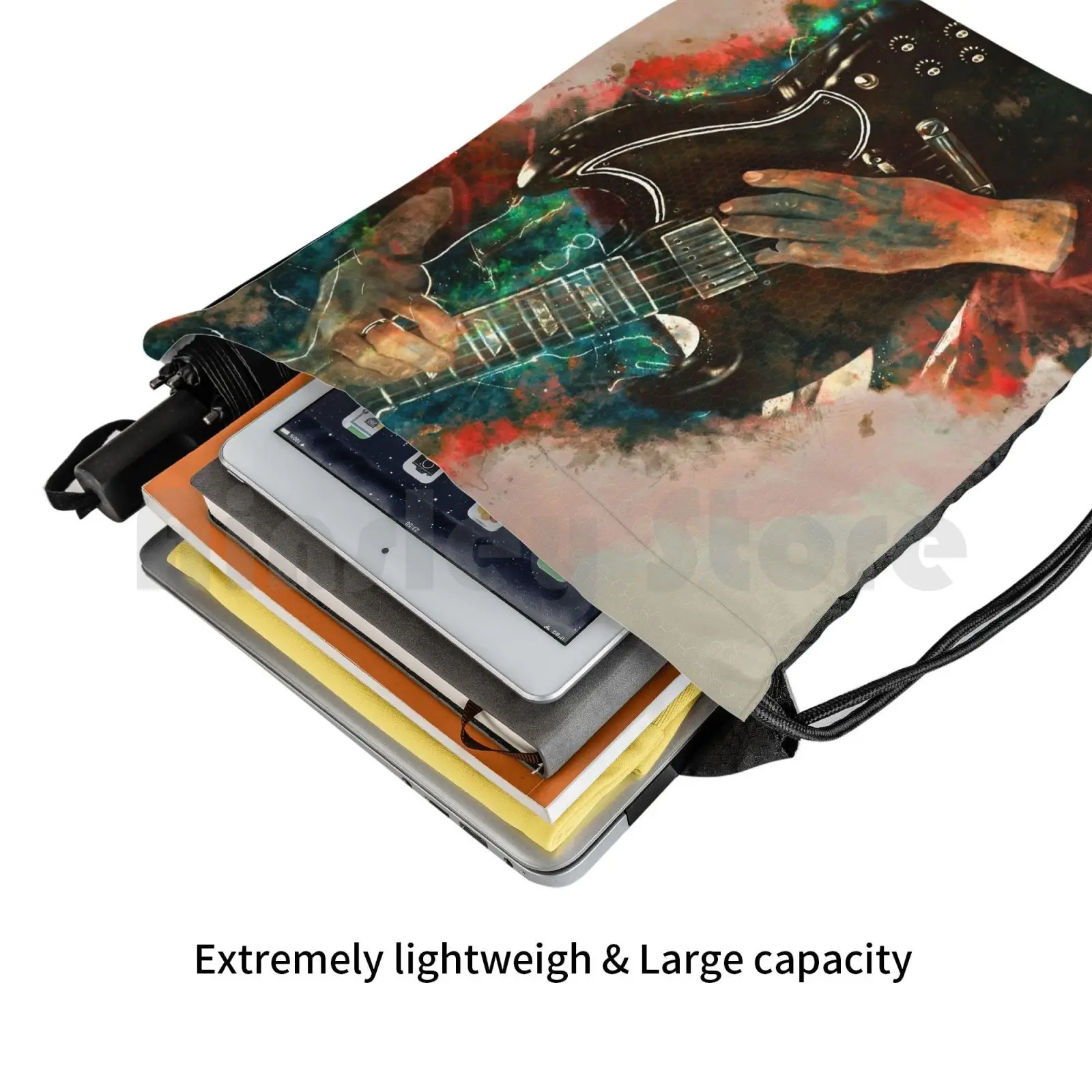 Рюкзак для электрогитары Angus Young сумки на шнурке спортивная сумка