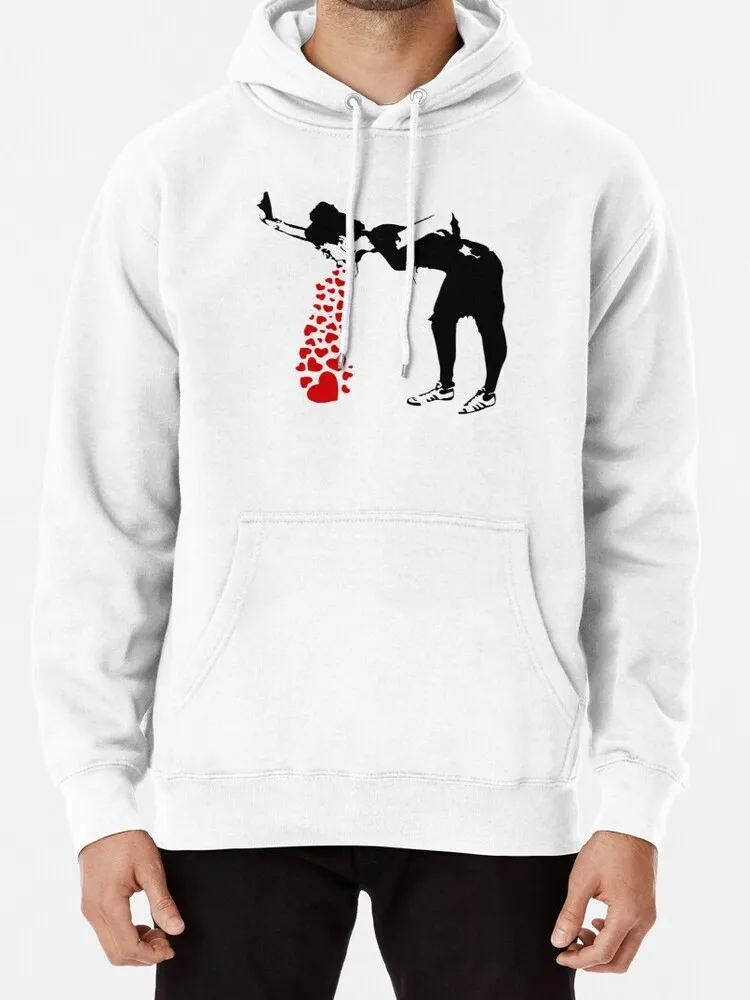 Lovesick-Banksy уличное искусство граффити дизайн для мужчин женщин детей 100% хлопок