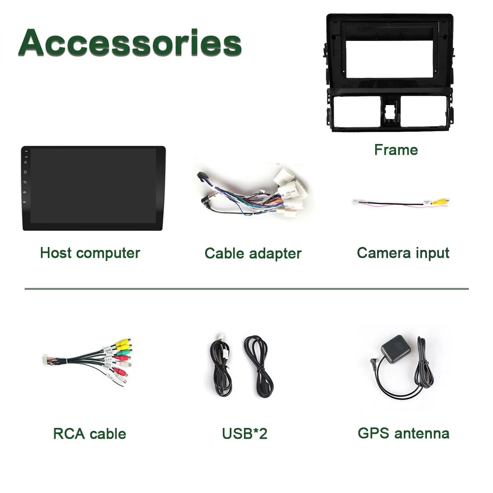 Автомагнитола на Android 10 0 4 Гб + 64 ГБ DSP RDS GPS карта мультимедийный видеоплеер для TOYOTA