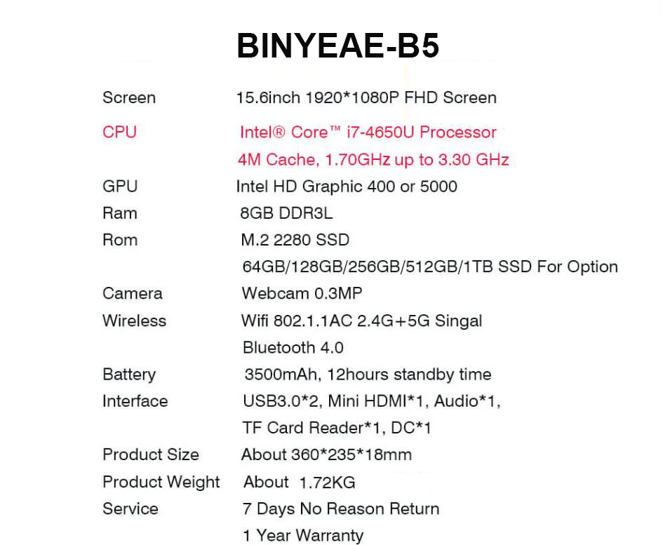 15,6 дюймовый ноутбук Intel i7 8 ГБ ОЗУ 1 ТБ 512G 256G 128G 64G SSD 1080P Windows 10 клавиатура с подсветкой Двухдиапазонная WiFi Игровые ноутбуки