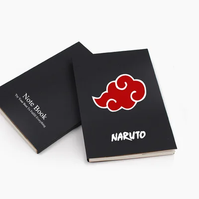C Наруто Akatsuki Учиха Итачи Саске косплей реквизит Шаринган Какаши 3D печать тетрадь бумажный журнал Подростковая школьная Рабочая книга - Цвет: C