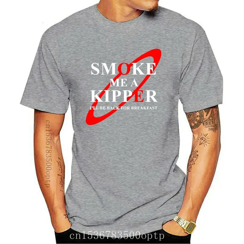 

Дизайнерская футболка Smoke Me A Kipper, Прямая поставка от Stockist Cotton Harajuku футболка в стиле хип-хоп