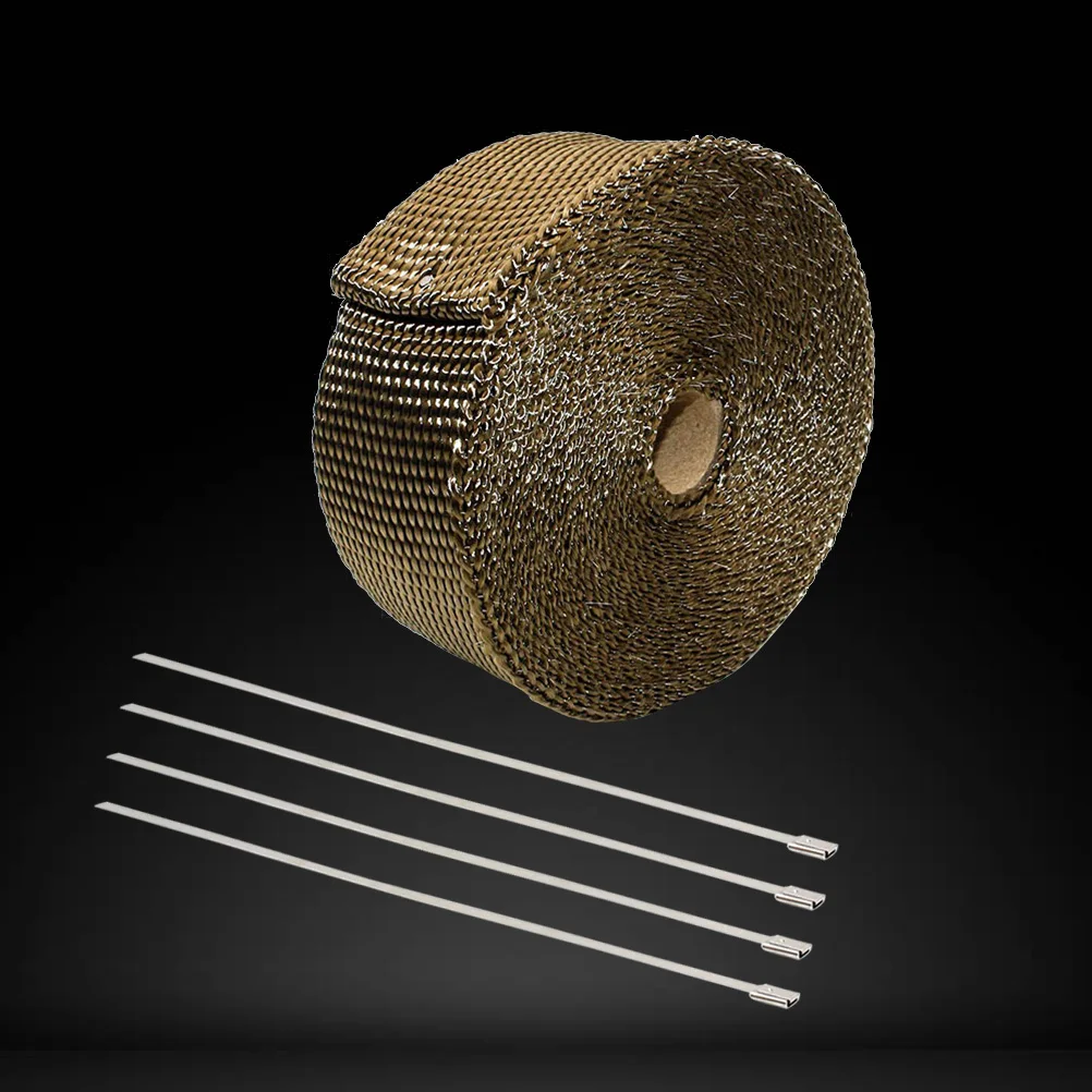 Термоизоляция для выхлопных труб оборачиваемая трубка оборачивающаяся лента с 4