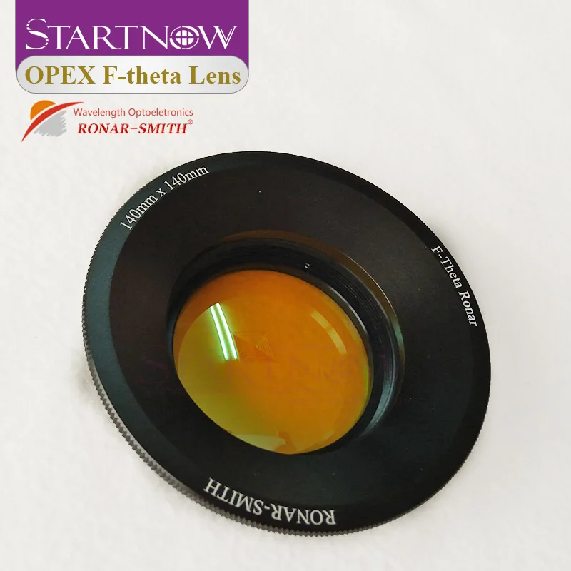 10.6um F-theta сканирующая линза 10600nm 35x35-300x300mm F100-400mm ZnSe резьба M85mm CO2 Лазерная полевая линза для CO2 лазерная маркировочная машина