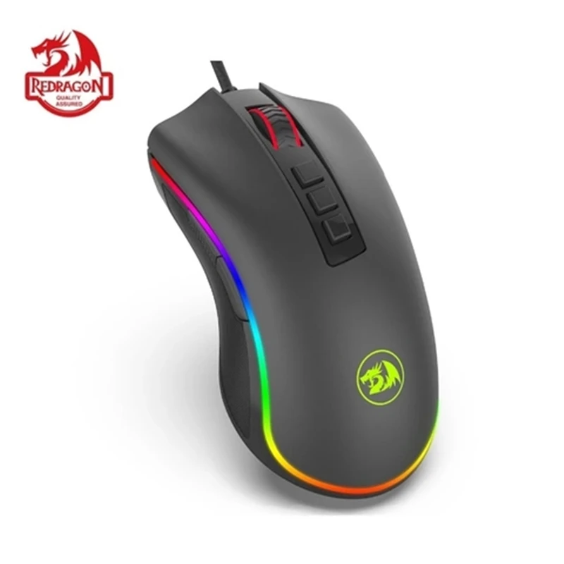 Redragon M711 Проводная игровая клавиатура Мышь цветная (RGB) Цвет светодиодный