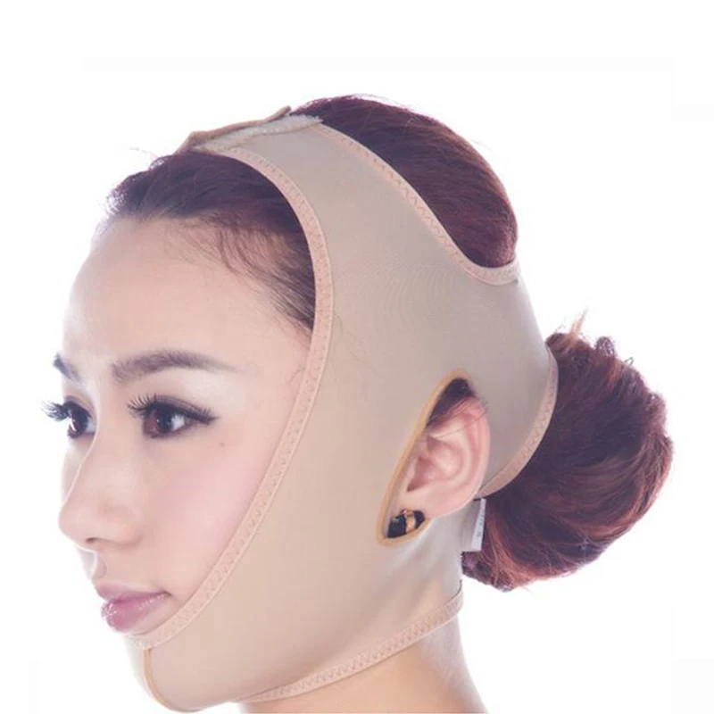 Лицевая маска для лица средство лифтинга и подбородка v line бандаж