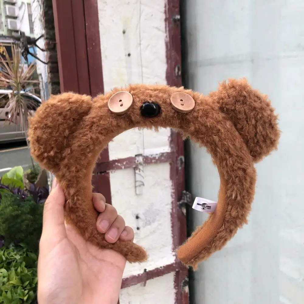 Diadema de felpa con orejas de Minnie de Minions Tim Bobs Bear, nueva