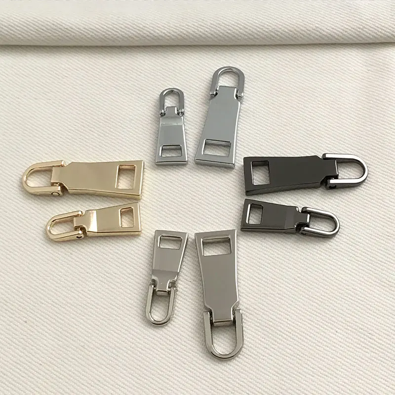 

1PC Metal Zipper Puller Detachable 3# 5# Portable Zipper Sliders Multifunction Alloy Zipper Head Durability Zipper Repair