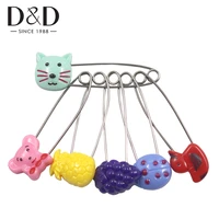 20pcs plastic head safety pins infant kids cloth nappy locking brooch buckles baby care shower diaper clips holder home craft