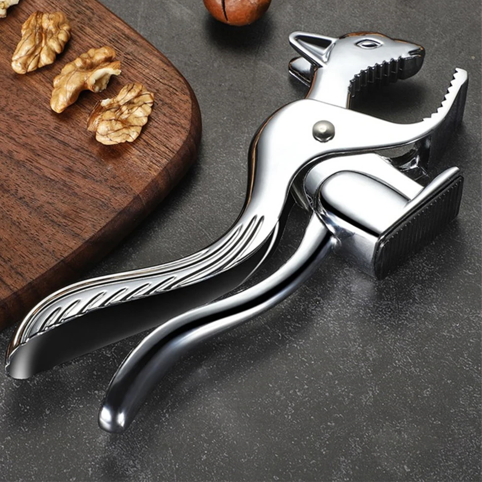 

Walnut Clip Squirrel-shaped Nut Pliers Multifunctional Zinc Alloy Non-slip Walnut Peeling gadget