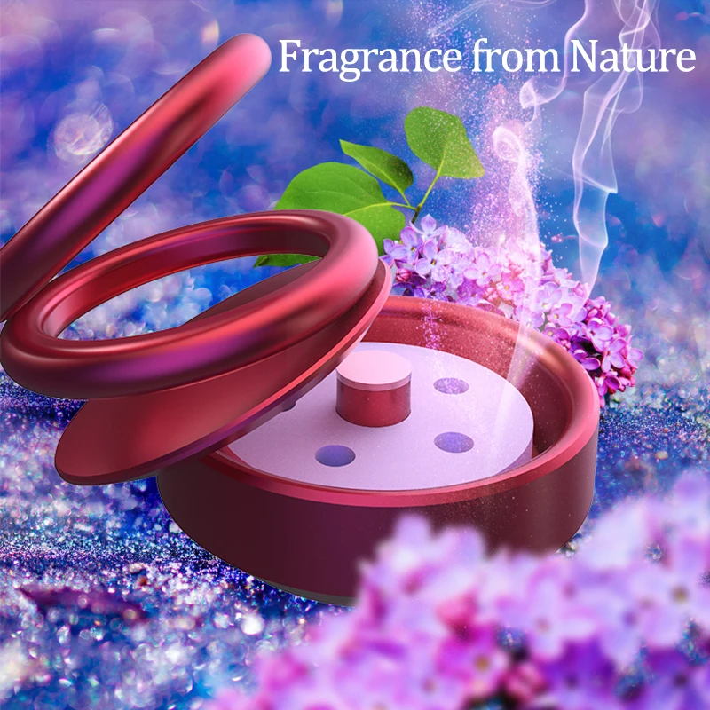

Car Air Freshener Solar Car Perfume Fragrance Auto Rotation Air Auto Aromatherapy Flavoring Car Interior Accessories Car Parfume