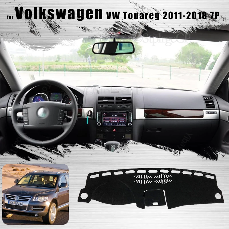 

Коврик для приборной панели Volkswagen VW Touareg 2011-2018 7P, Противоскользящий коврик для приборной панели, накладка, Солнцезащитный коврик, аксессуары...