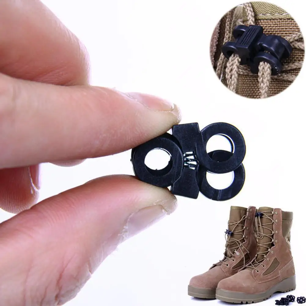 

Umbrella Rope Buckle Rapid Shoelaces Outdoor Anti Slip Portable Buckles