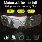 Мотоциклетный шлем объектив туман устойчивы Анти-туман патч Туман Стойкие плёнки для мотоциклетного шлема щит козырек Универсальный