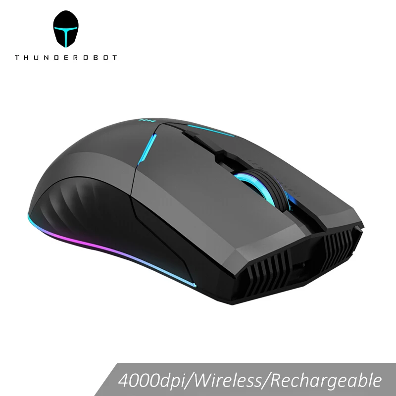 Thunderobot Беспроводная игровая мышь OMRON светодиодный программируемый