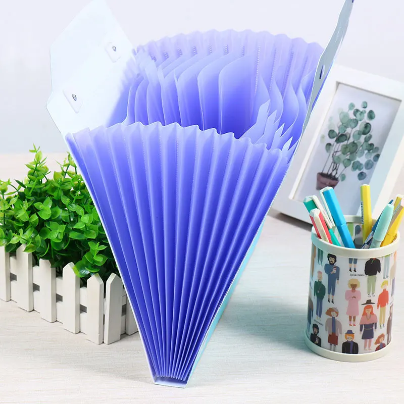 Папка с мультяшным рисунком расширяющийся кошелек органайзер для документов