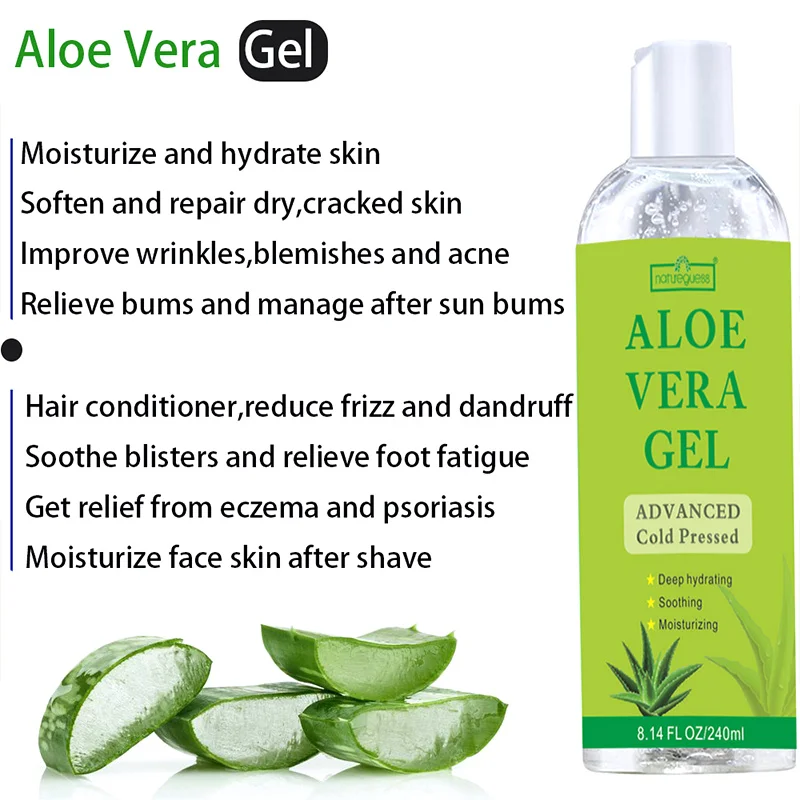 После солнцезащитный лосьон гель алоэ 99% успокаивающий для кожи с вера уход