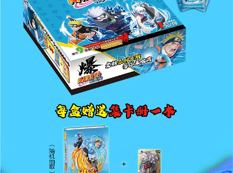 Narutoes Cards Letters Paper Card One Games Children Anime Peripheral Character Collection Kid's Gift Playing Toy | Игрушки и хобби