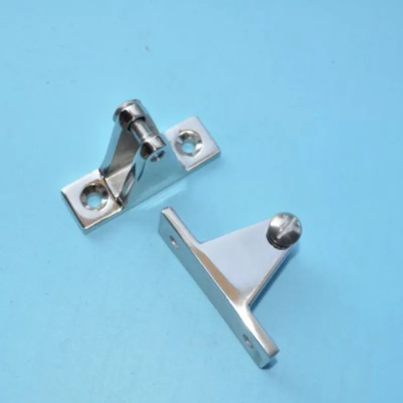 2pcs Stainless Steel Deck Hinge Boat Bimini Top Fitting 90 Degree | Автомобили и мотоциклы