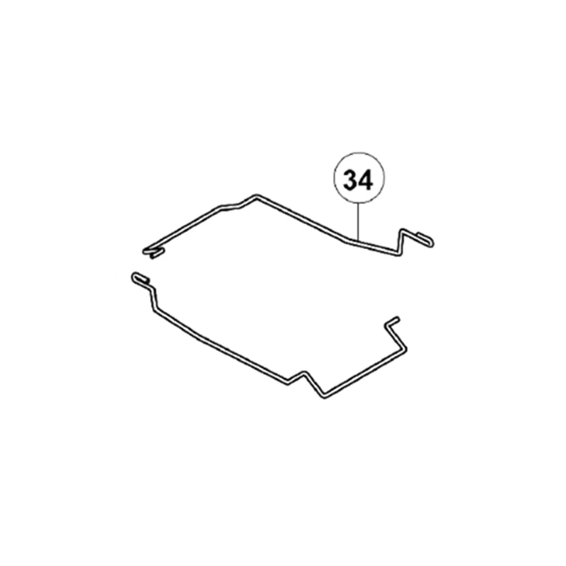 Зажим для бумаги для HITACHI FSV10SA 323319, аксессуары для электроинструментов, запчасти для электроинструментов
