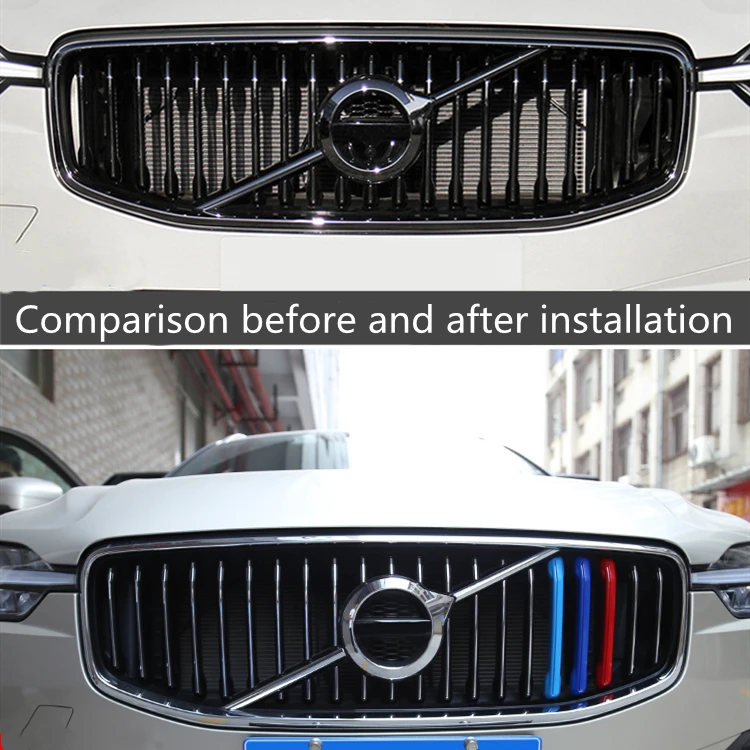 3 шт. передние Чехлы для автомобиля VOLVO S60L S90L XC40 XC60 XC90 XC70 V90 CC S90 S60 S40 V60|Гоночные