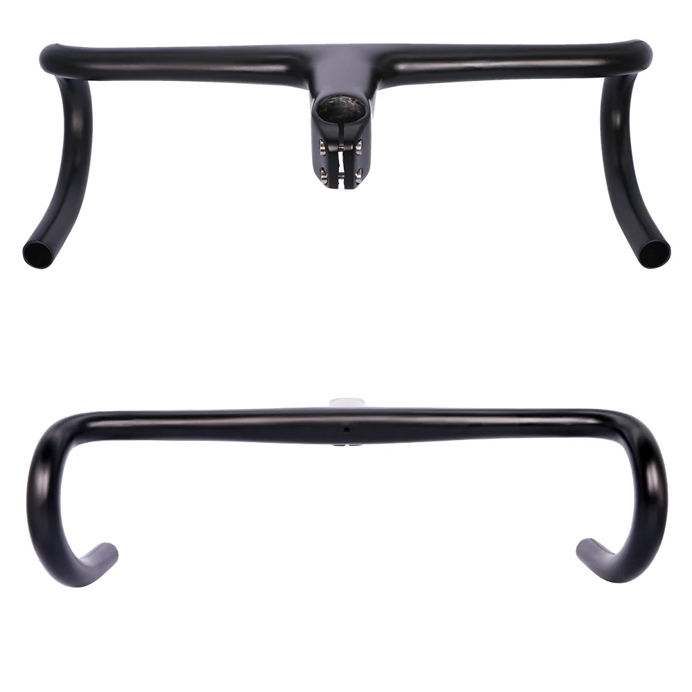 Pаспродажа Только сверхсветильник дорожный велосипед 265 г из углеродного волокна, интегрированный руль True T1000, углеродный, изготовленный из искусствен...