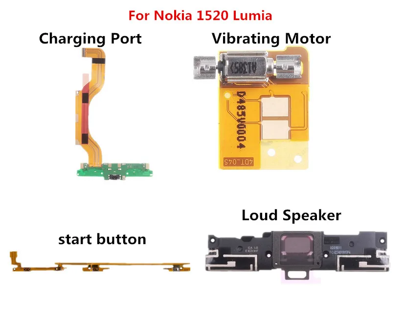 Гибкий кабель для Nokia 1520 Lumia зарядный порт старт Боковая кнопка громкости громкий