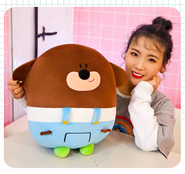 Эй Duggee плюшевые игрушки мягкие милые мягкие куклы для детей на день рождения Рождественский подарок 25 см/35 см