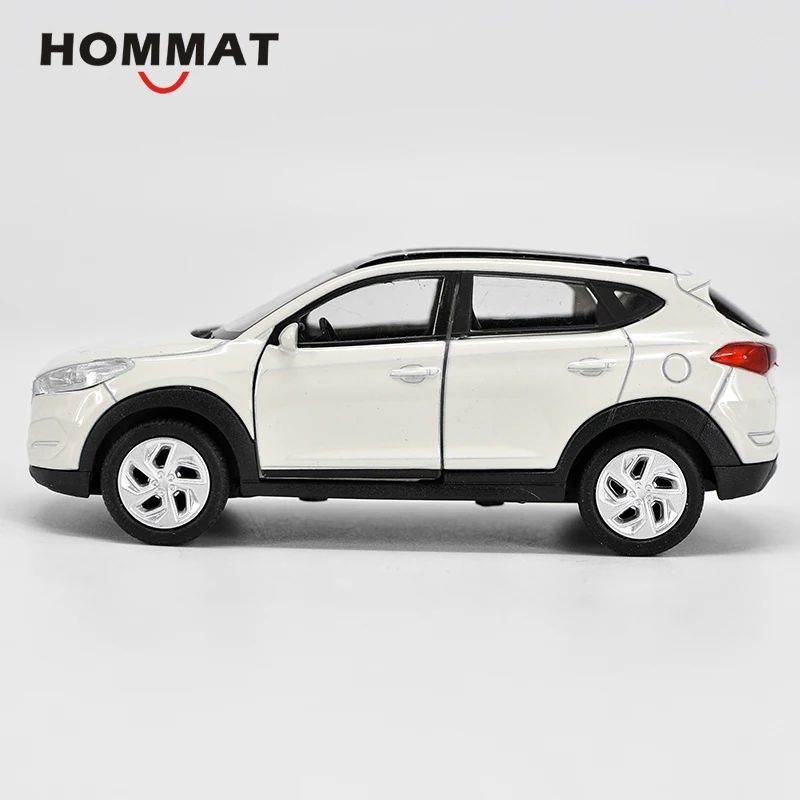 Модель автомобиля HOMMAT 1:36 Hyundai Tucson SUV литой автомобиль из сплава коллекционная
