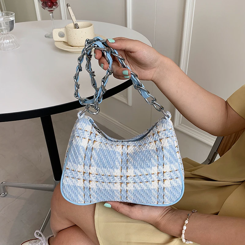 

Стиль Non-Fashion, шерстяная, тканевый кошелек сумки в руку, женские сумки на плечо курьерские Сумки 2021 новый решетки сумки через плечо женская су...