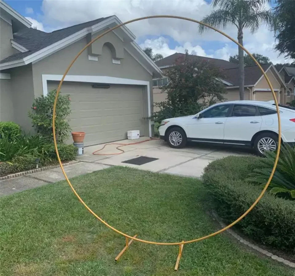 Круглая свадебная АРКА реквизит для дня рождения искусственное кольцо фон