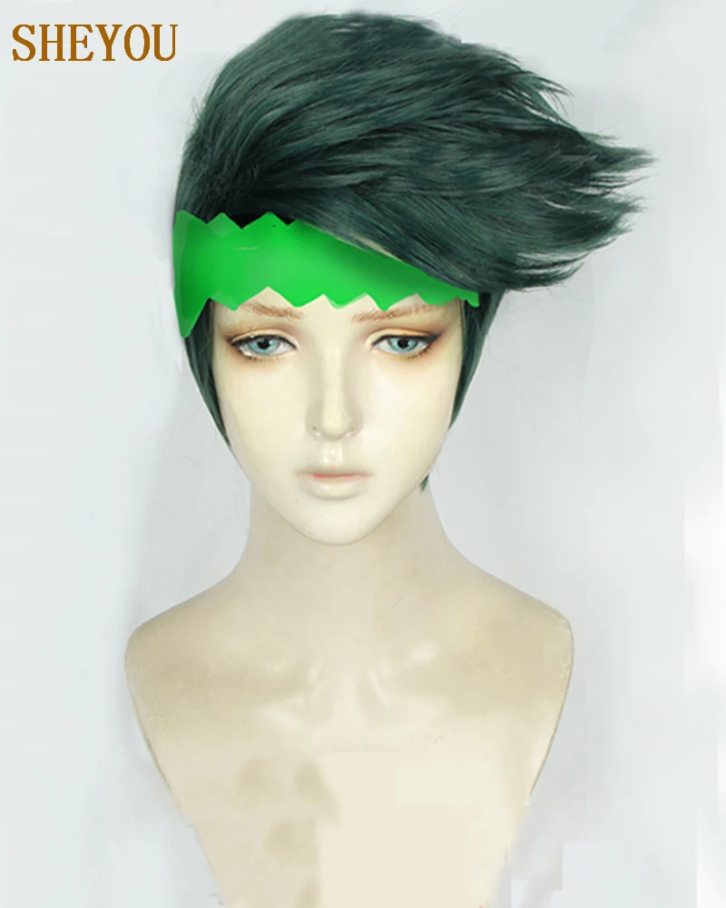 Парик для косплея Рохан кишибе из Невероятные приключения Джоджо термостойкие