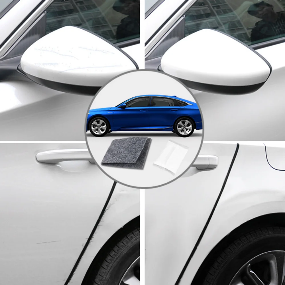 

1 Set 6 Pcs Multipurpose Car Scratch Removers Car Cleaning Cloths (Grey)