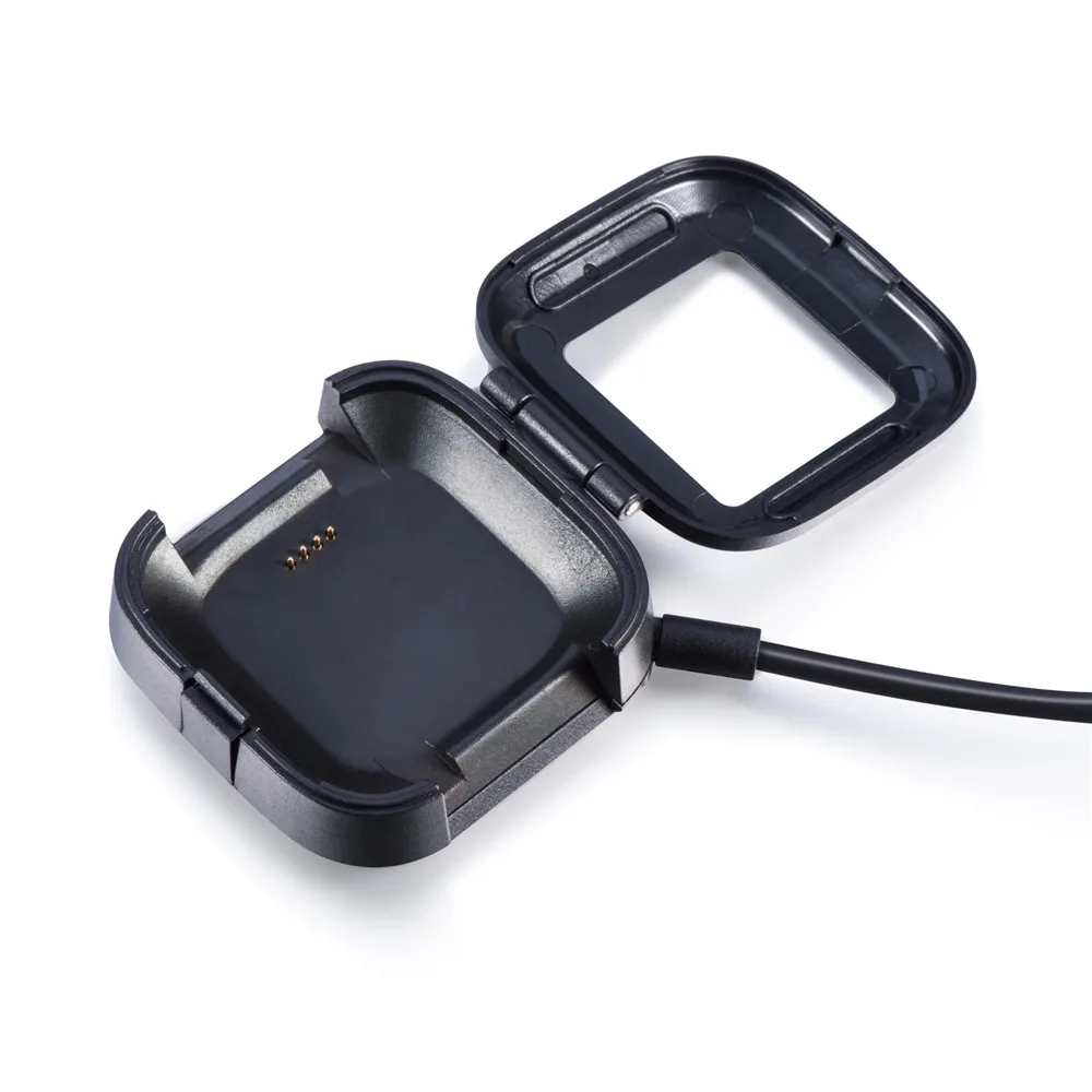 

2 in 1 USB Charging Dock Station Cable For Charging Dock Station Cable Charging Adapter For Fitbit Versa 2 Smart Watch 1M Length