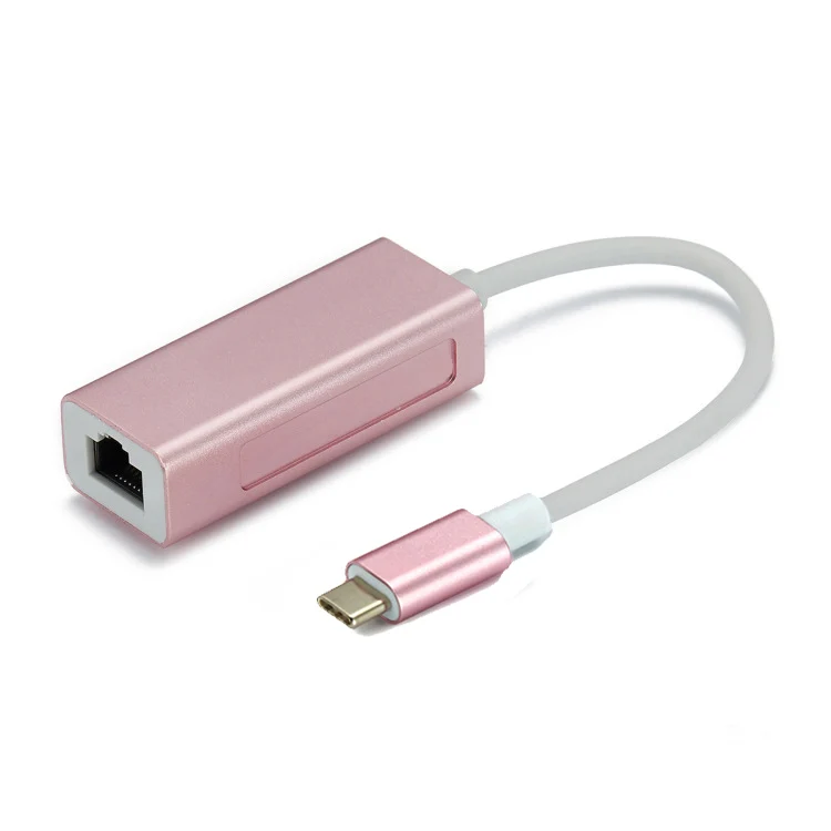USB-C Thunderbolt USBC к RJ45 10/100/1000 Мбит/с гигабитный Ethernet сетевой адаптер для Macbook, USB 3,1 3,0 2,0 type-C к RJ 45 Cat6