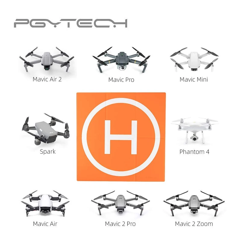 PGYTECH Складная посадочная площадка Pro для DJI FPV дронов Mavic Mini 2/ Air mini/ Аксессуары |