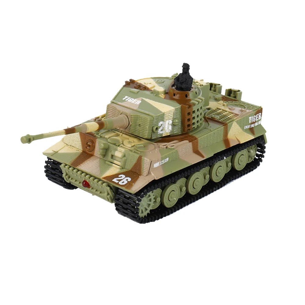 Танк 1:72 танк с дистанционным управлением германский тигровый бой на