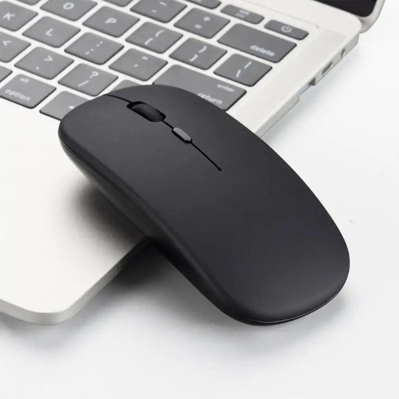 

2.4G Wireless Mouse Bluetooth 5.0 Silent Dual Mode Rechargeable Mouse Mice Keyboards Computer Peripherals Free Mouse Pad