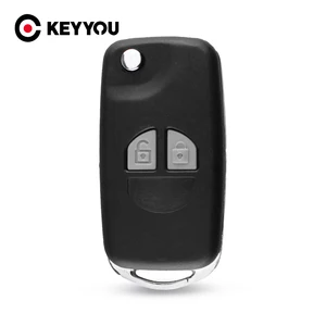 KEYYOU, модифицированный складной флип-чехол для SUZUKI SX4 Swift, 2 кнопки + кнопка