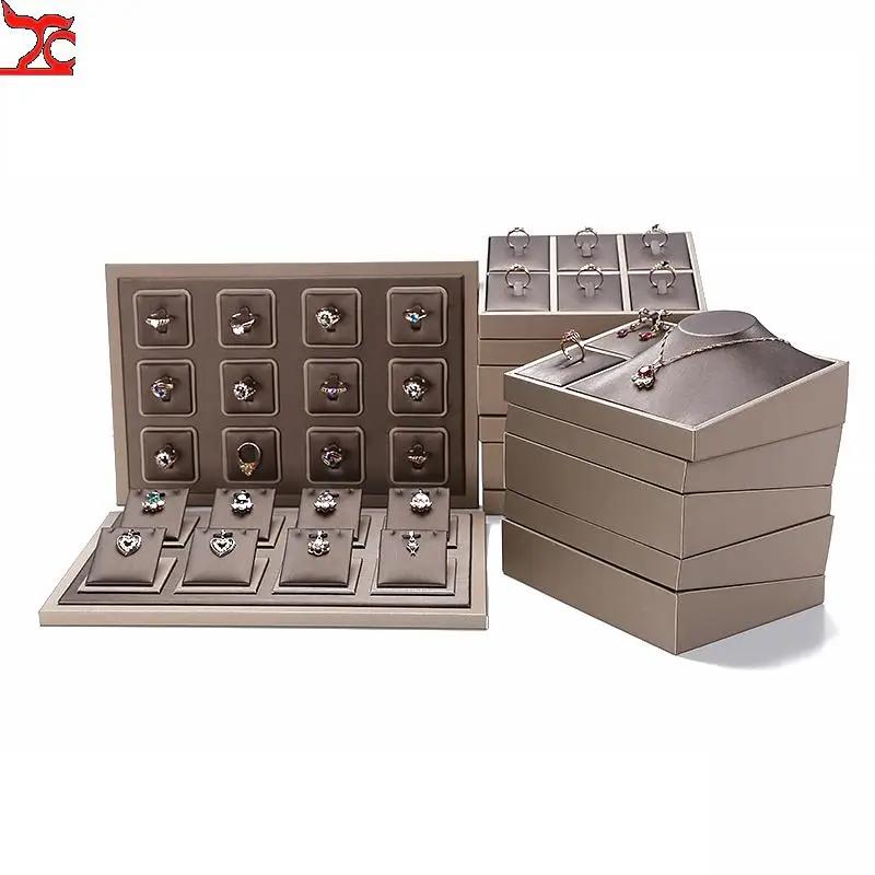 Роскошный коричневый бриллиантовый чехол для хранения органайзер магазин