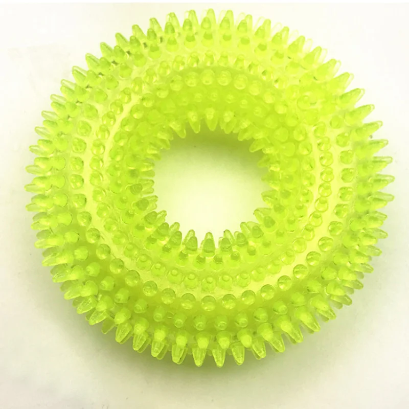 Собака для зубов прорезывание жевательная игрушка прочная обучающая звуковая