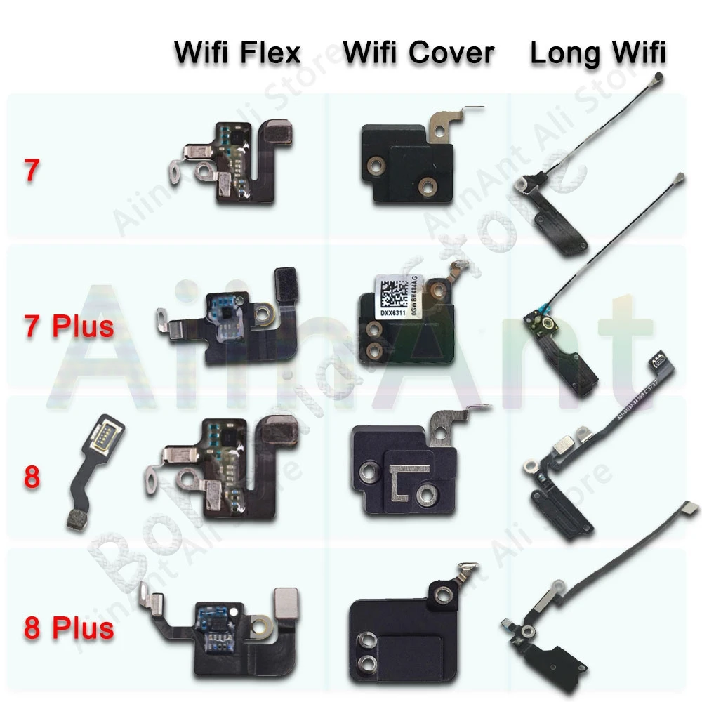 Wifi Bluetooth NFC Wi-Fi gps антенна сигнала гибкий кабель Крышка для iPhone 7 8 плюс оригинальные запасные части