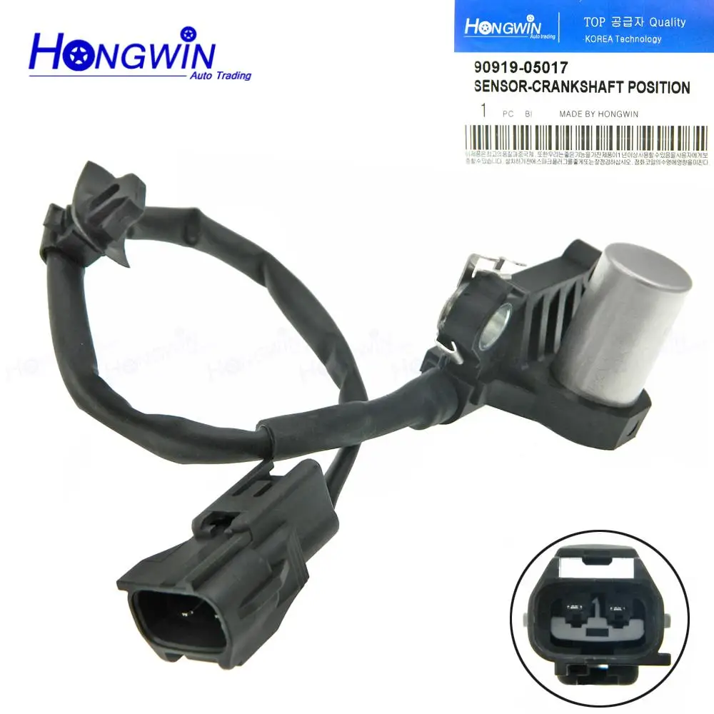 

90919-05017 Crankshaft Position Sensor For 1995-2001 Ttoyota Camry Celica RAV4 Solara 9 2.0 2.2 90080-19011 1296000090 SS10224